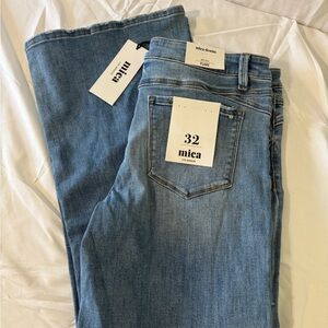 Mica Denim Women's Blue Flare Jeans